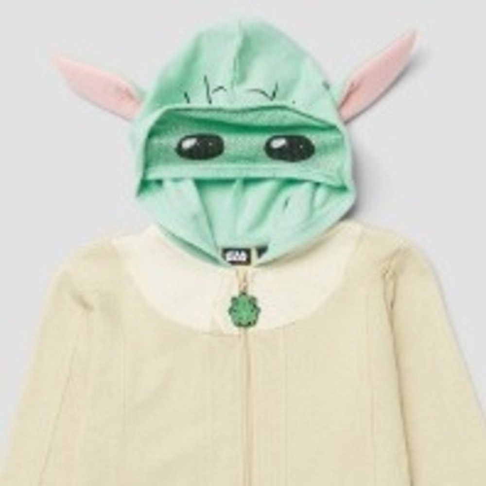 Disney‎ Star Wars The Mandalorian Grogu Boys Cosplay Hoodie Hooded Sweatshirt MD